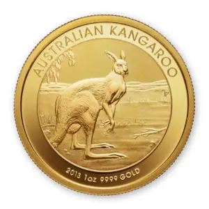 1 oz Australische Kangaroo Goldmünze 2013