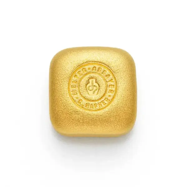 1 oz Goldbarren (gegossen) – C. Hafner