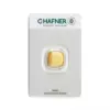1 oz Goldbarren (gegossen) – C. Hafner
