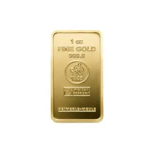 1 oz Goldbarren (geprägt) – Heimerle + Meule