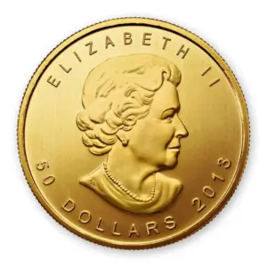 1 oz Maple Leaf Goldmünze – 50 Dollars Kanada 2023