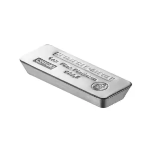 1 oz Platinbarren (gegossen, Sargbarren) – Heimerle + Meule
