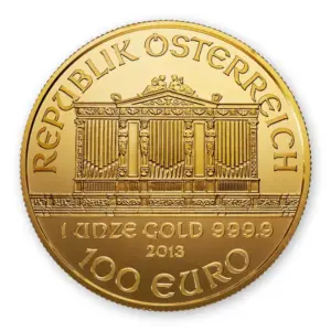 1 oz Wiener Philharmoniker Goldmünze 2013