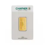 10 g Goldbarren (geprägt) – C. Hafner