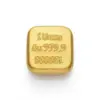 1 oz Goldbarren (gegossen) – C. Hafner