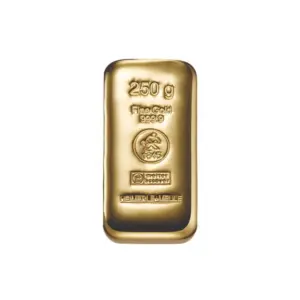 250 g Goldbarren (gegossen) – Heimerle + Meule