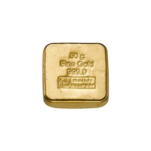 50 g Goldbarren (gegossen) – Heimerle + Meule