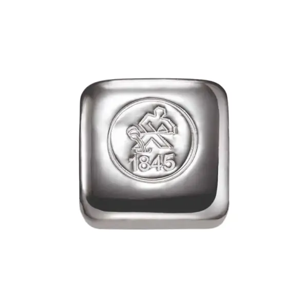 50 g Silberbarren (gegossen) – Heimerle + Meule