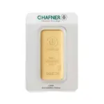 500 g Goldbarren (gegossen) – C. Hafner