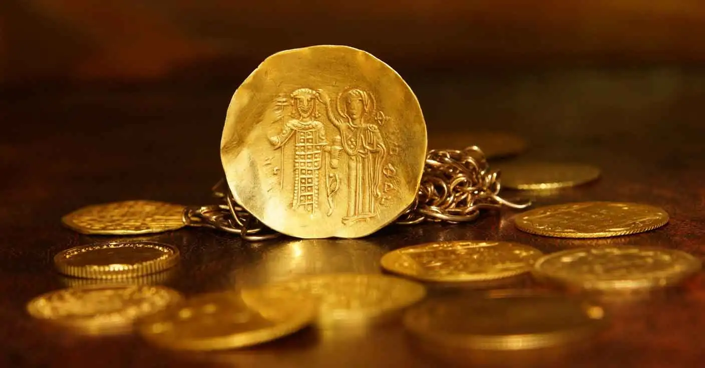 Antike Goldm&uuml;nzen und Silberm&uuml;nzen