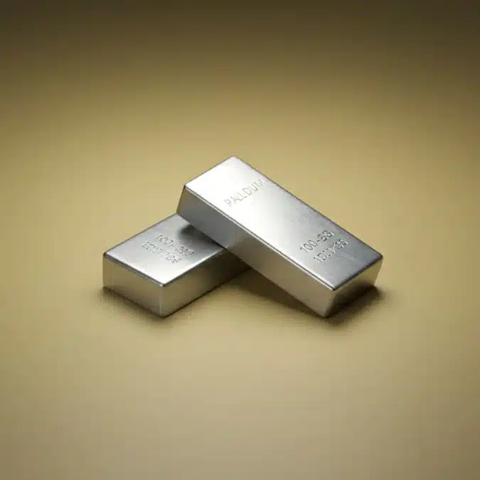 100 g Palladiumbarren