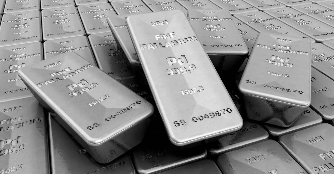 Palladiumbarren
