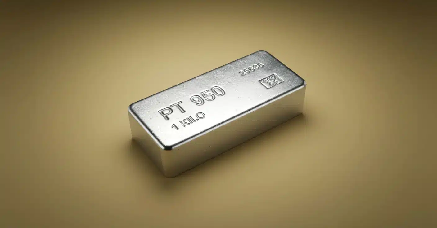 1 kg Platinbarren