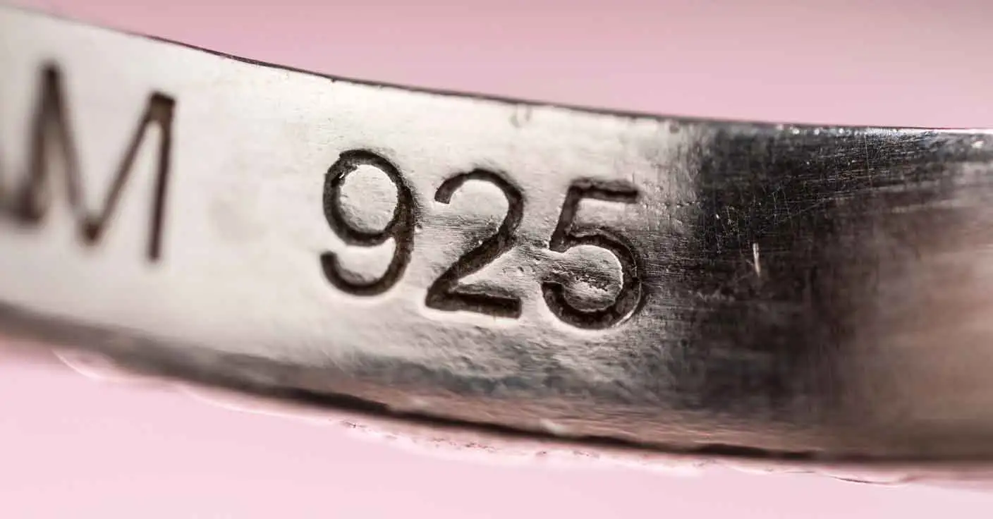 925 Sterling Silber Punzierung